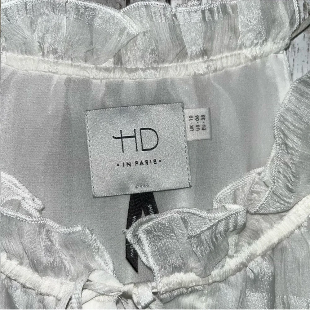 HD in Paris Shadow Pane Silk Tank – Size 6 - Picture 7 of 7
